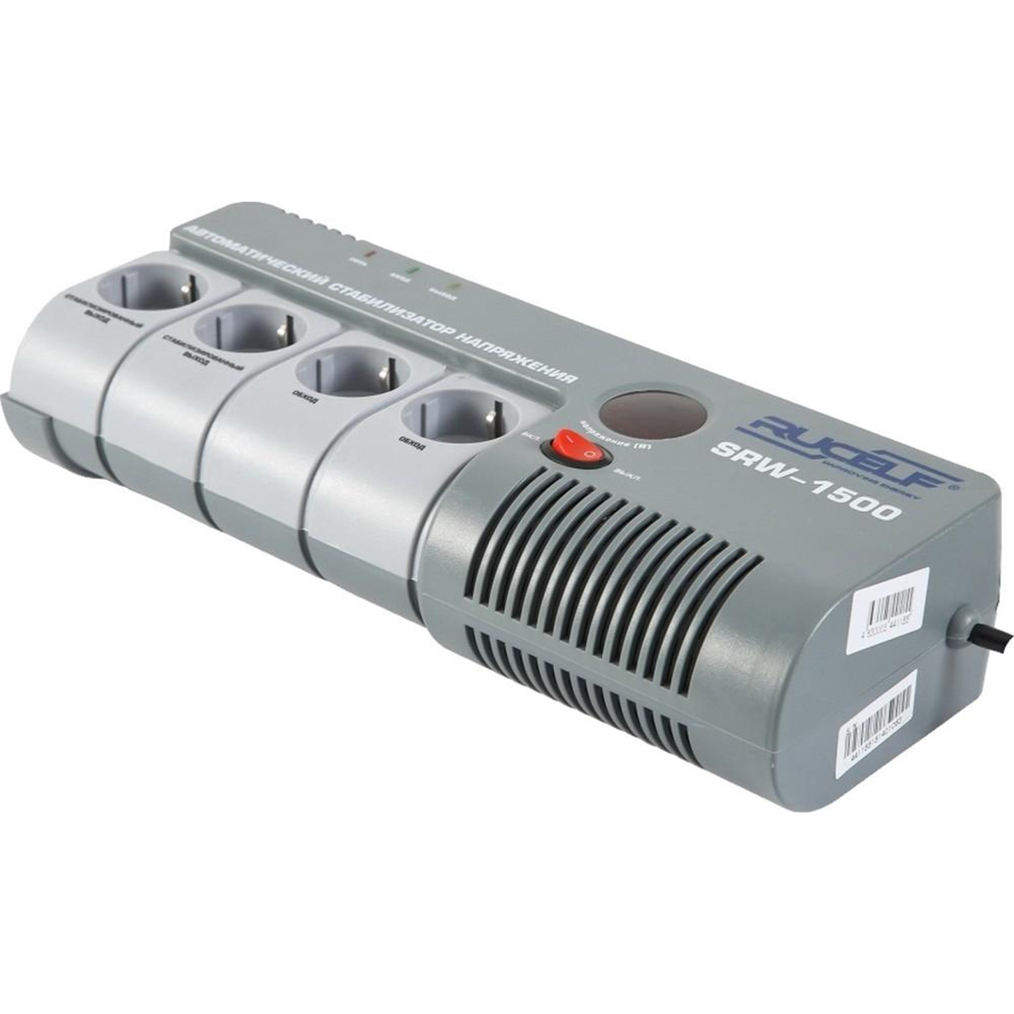 Стабилизатор напряжения релейный RUCELF SRW-1500-D