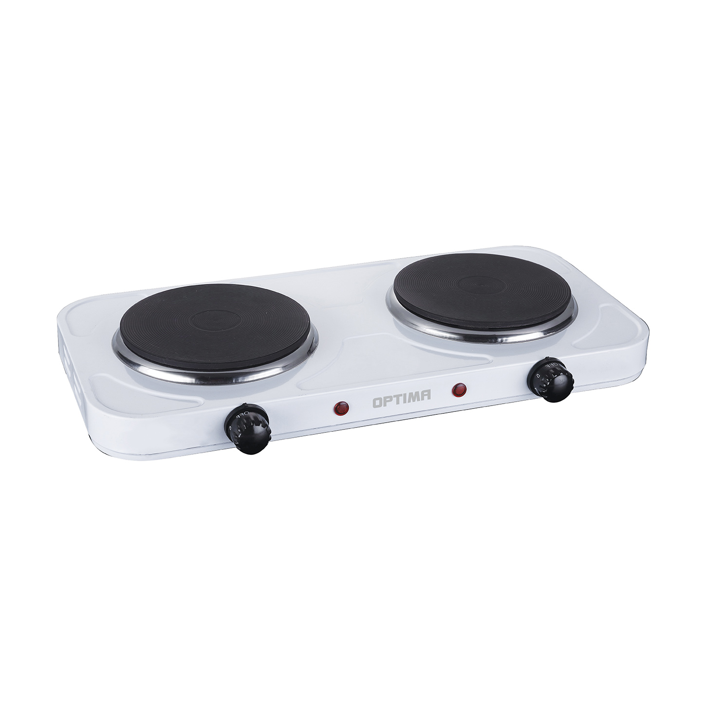 Плита настольная эл. 2-конф. блины, белая WILLMARK HS-210W