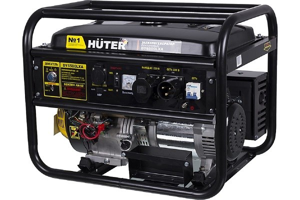 Электрогенератор DY6500LXА Huter с электростартером и АВР