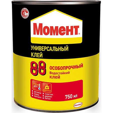 Контактный универсальный клей Момент88 Особопрочный 750мл. 1777022