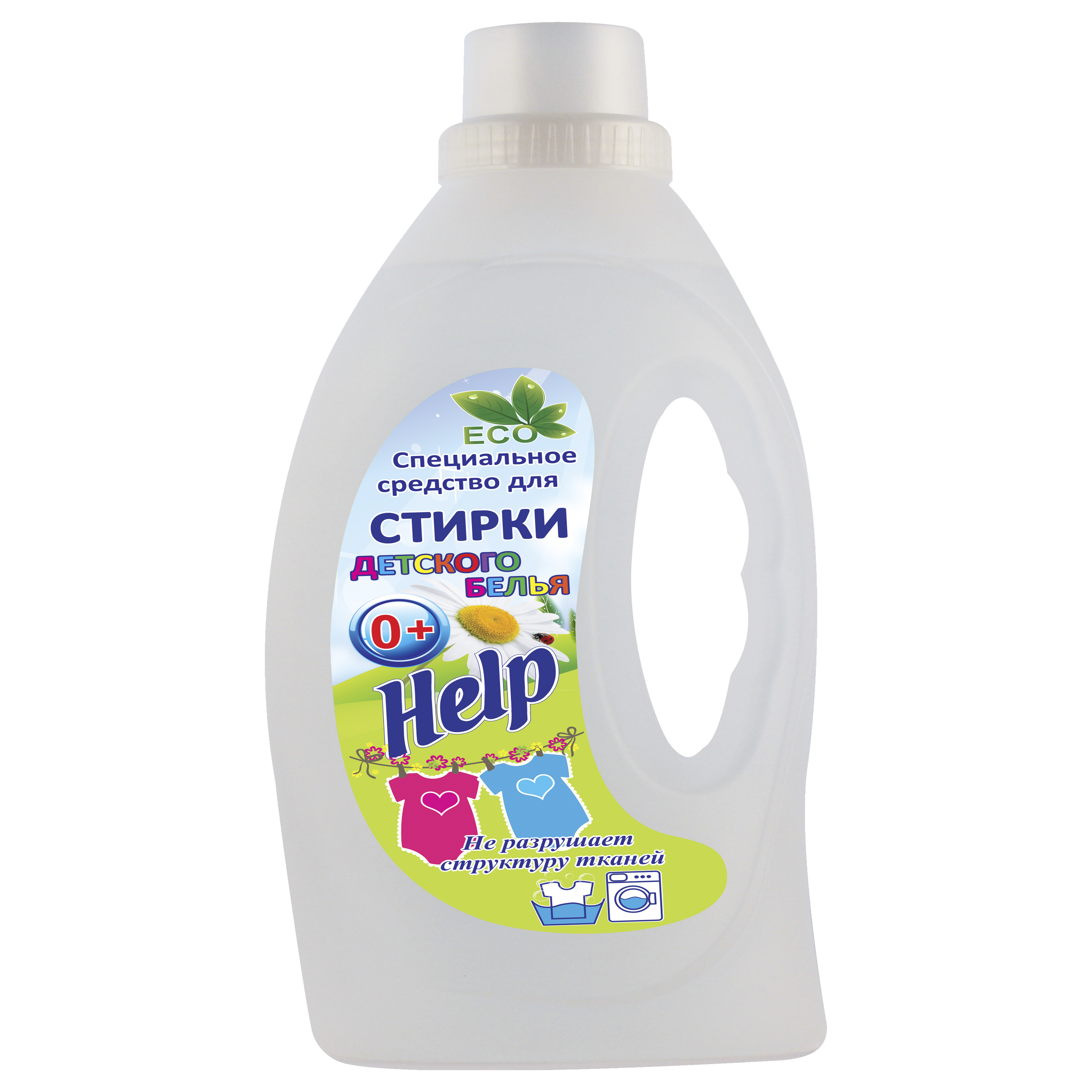 Средство для стирки детского белья Help 1л 7-0333