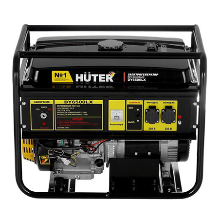 Электрогенератор DY6500LX Huter с электростартером