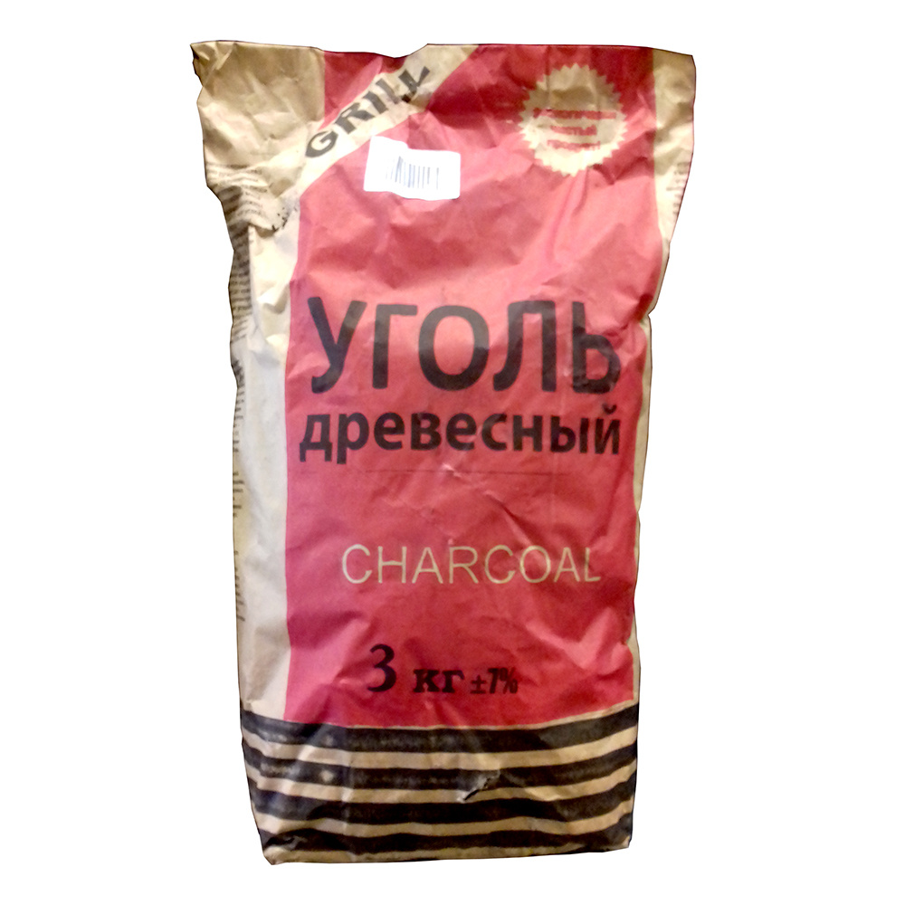 Уголь древесный (3 кг)