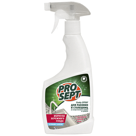 Спрей для столешниц и раковин из искусственного камня и гранита Prosept Cooky Spray 0,5л 262-05