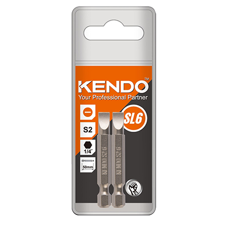 Бита Kendo 21320605 SL-6, 50мм, уп. 2 шт