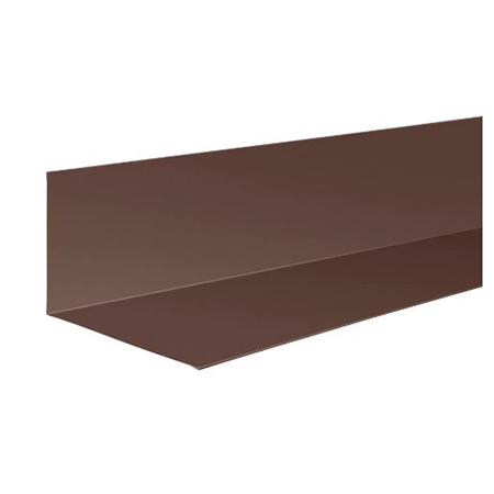 Планка примыкания 150х250 0,45 RAL 8017 шоколад GRL