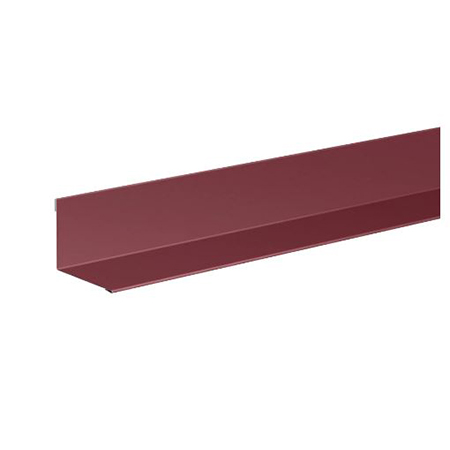 Угол внутренний 110х110 0,45 RAL 3005 красное вино GRL