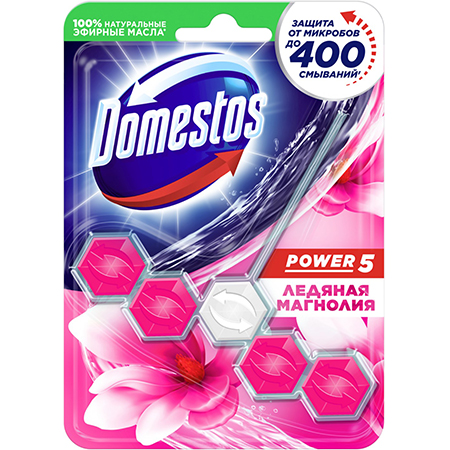 Блок для унитаза Domestos Power 5 (в ассортименте)