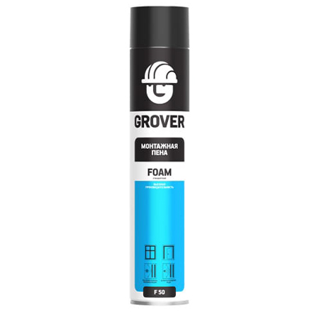 Монтажная пена Grover F50 стандартная 750мл GRF405