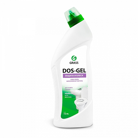Гель для ванны и туалета Dos-Gel "Сила Хлора" 750мл 219275