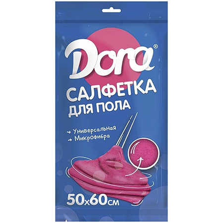 Салфетка из микрофибры для пола Dora Pro 50х60см 2001-015