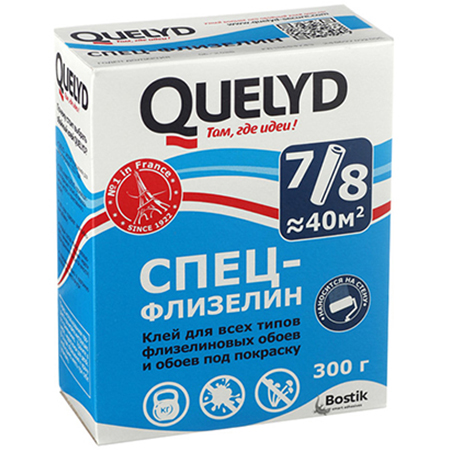 Клей обойный Спец-Флизелиновый Quelyd 300г/30
