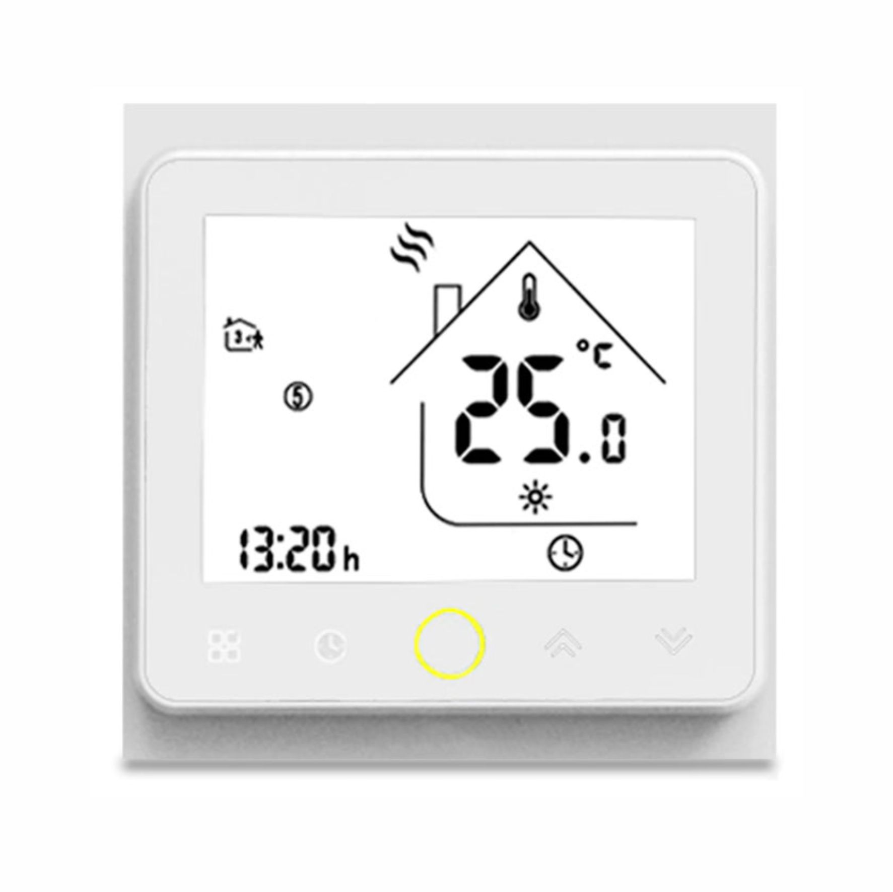 Терморегулятор термостат RS-001 с Wi-Fi белый