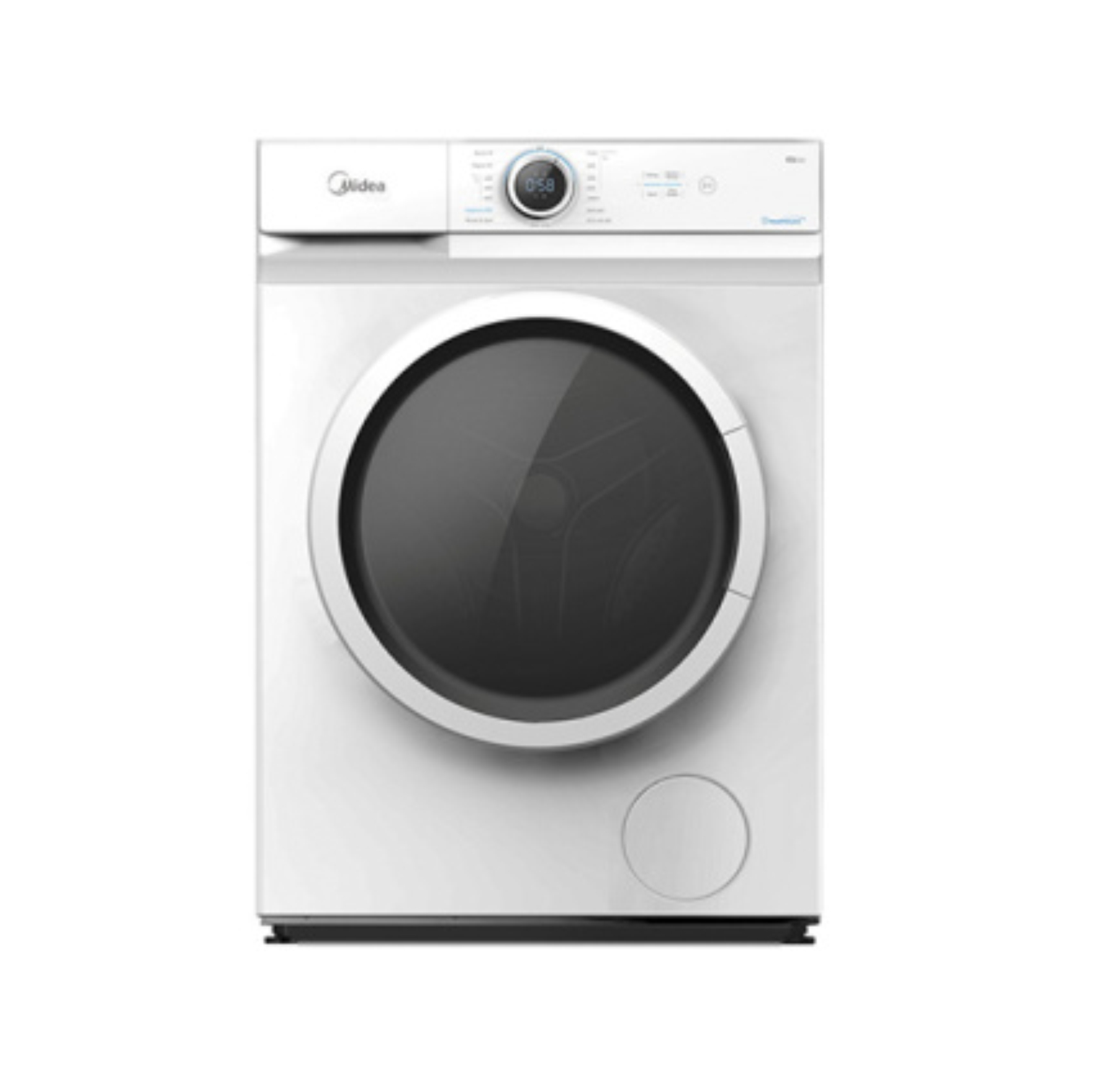 Стиральная машина 6кг Midea глубина 40 см MF100W60/W-C с дисплеем белая