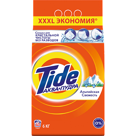 Стиральный порошок Tide Альпийская свежесть (автомат) 6кг