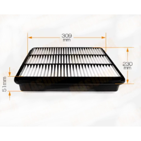 Фильтр воздушный для TOYOTA LAND CRUISER 100/PRADO 120/150 98- 4.7 (арт.MFA-T012) Masuma