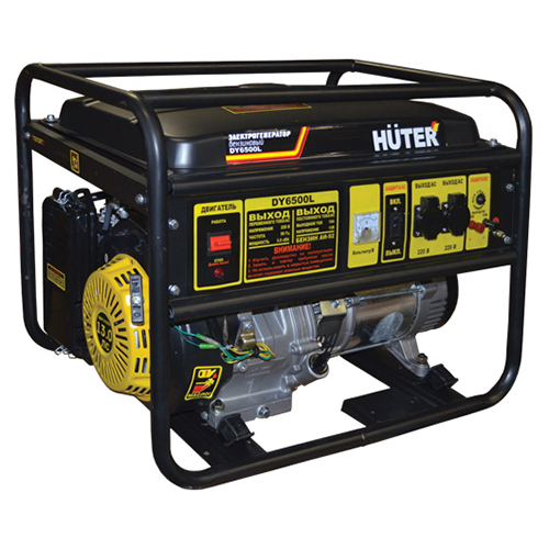 Электрогенератор DY6500L Huter