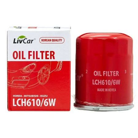 Фильтр масляный (C-809/C-415) LIVCAR Oil Filter, (арт. LCH610/6W)