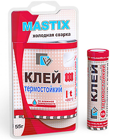 Холодная сварка Mastix термостойкая 55г/24