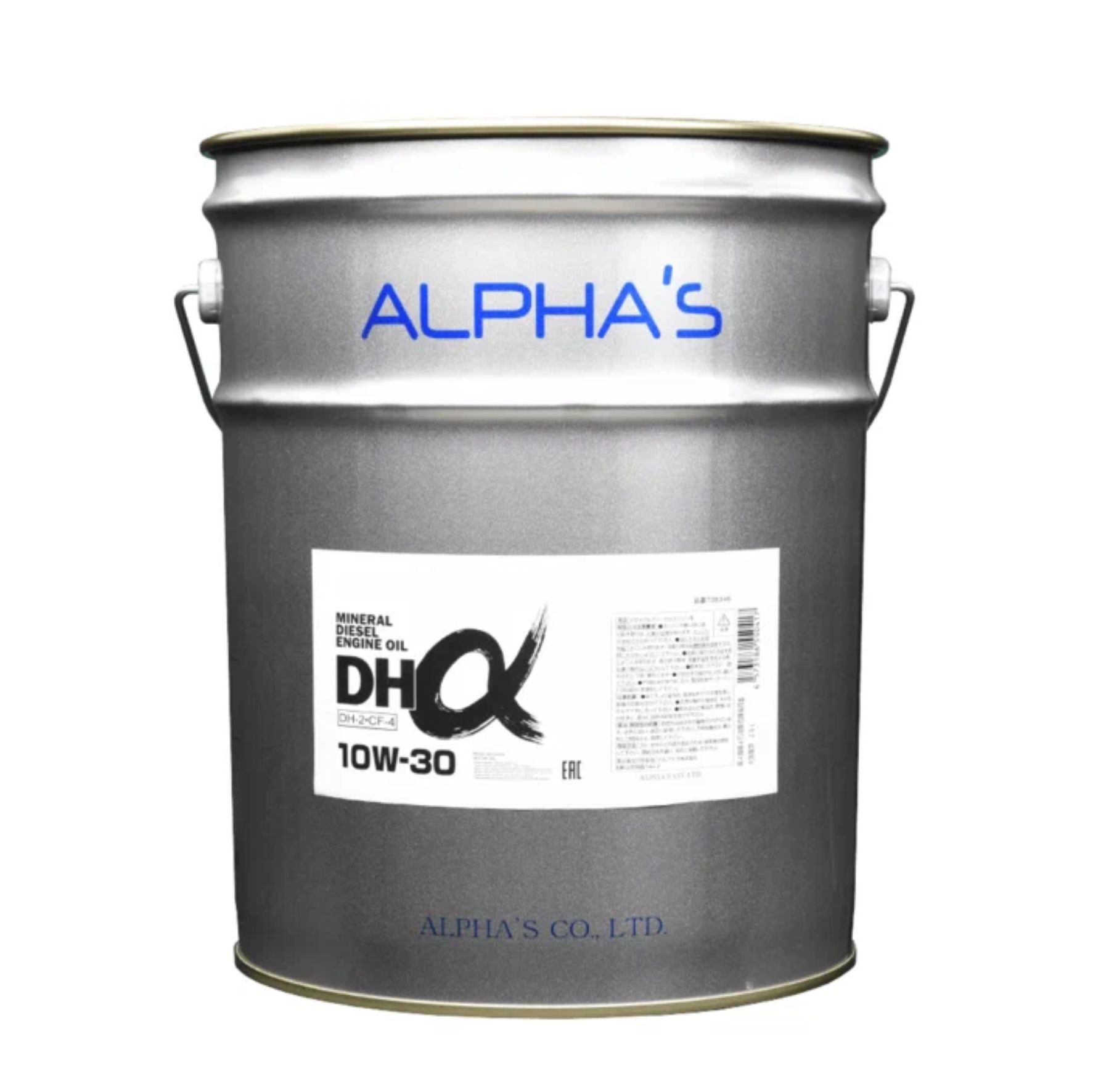 Масло моторное 10W-30, 20 л (минер) Alphas DH-2/CF-4 (диз)
