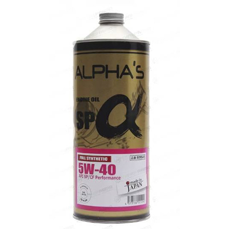 Масло моторное 5W-40, 1 л (синтетика) Alphas SP/CF (бенз/диз)