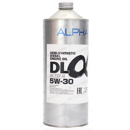 Масло моторное 5W-30, 1 л (п/синт) Alphas DL-1/CF-4 (дизель)