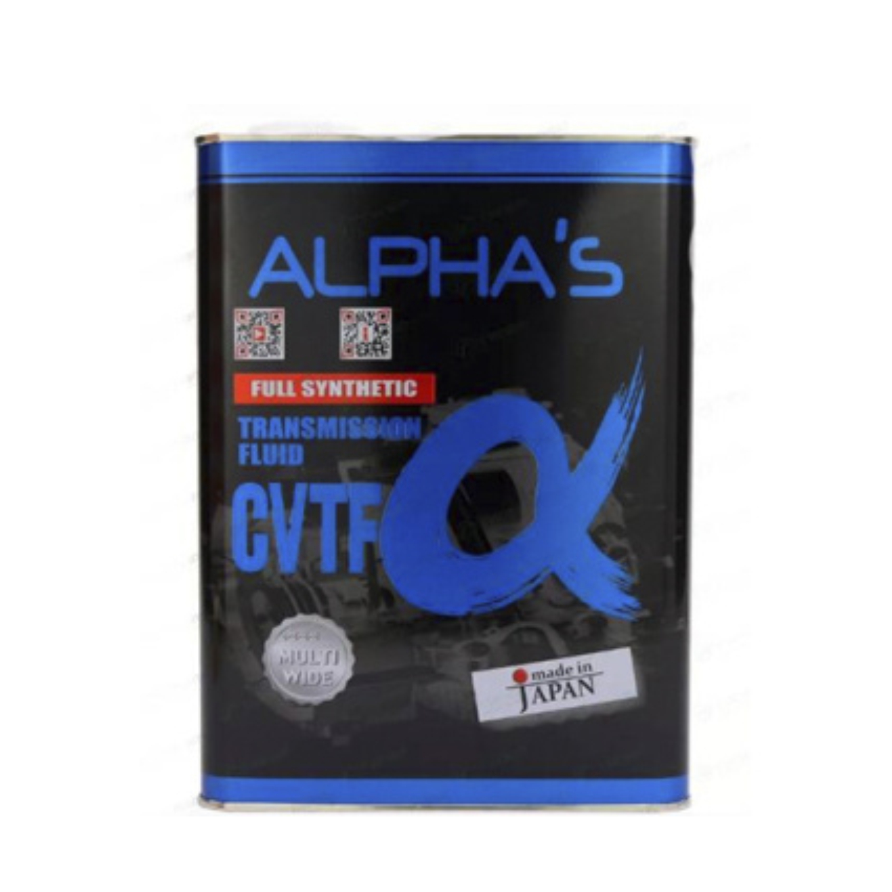 Масло трансмиссионное CVTF, 4 л Alphas (для вариаторов) синтетика