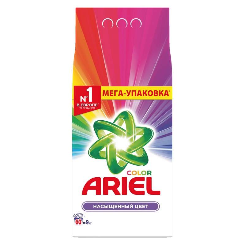 Стиральный порошок Ariel Color 9кг
