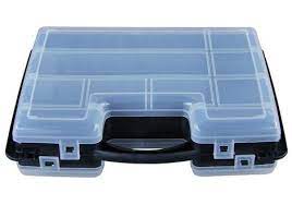 Ящик для крепежа (органайзер) двухсторонний 7,6х22х29,5см 8001004