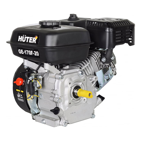 Двигатель бензиновый GE-170F-20 Huter 7 л.с.