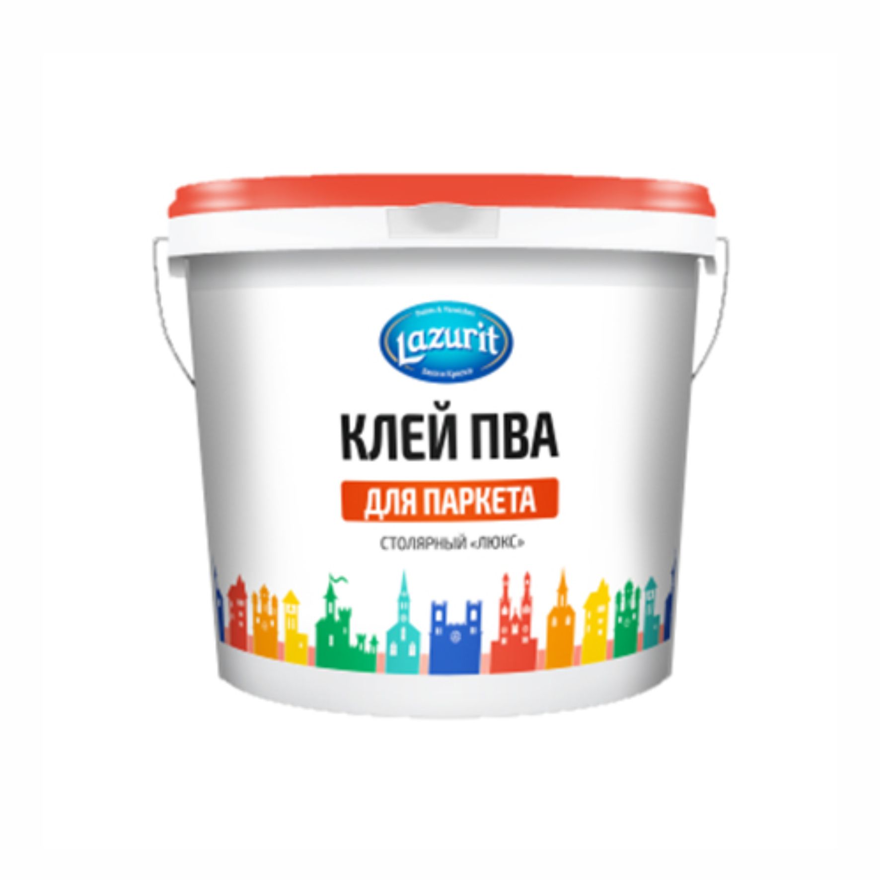 Клей ПВА Lazurit для паркета столярный Люкс 10кг