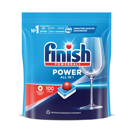 Таблетки для посудомоечных машин Finish HBA (100шт.)