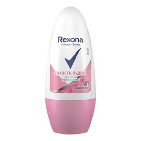 Дезодорант Rexona Сухость пудры, ролл 50мл