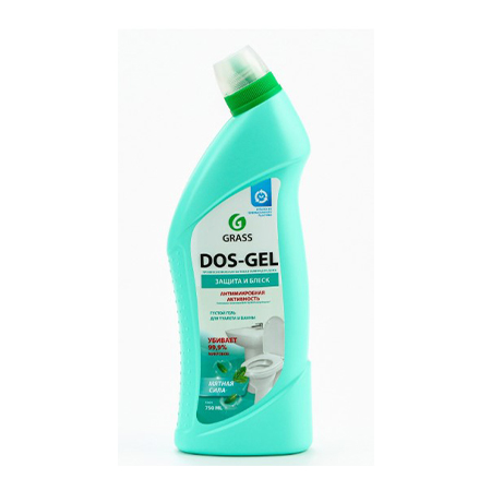 Гель для ванны и туалета Dos-Gel "Мятная сила" 750мл 125679