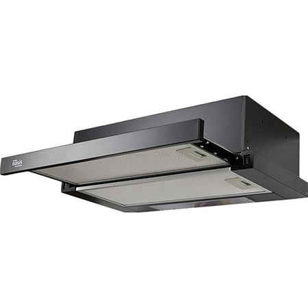 Вытяжка выдвижная Oasis UV-60B черная