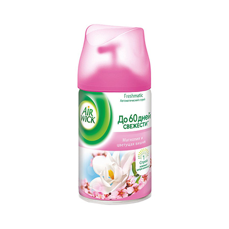 Сменный блок Air Wick "Магнолия+Вишня" 250мл
