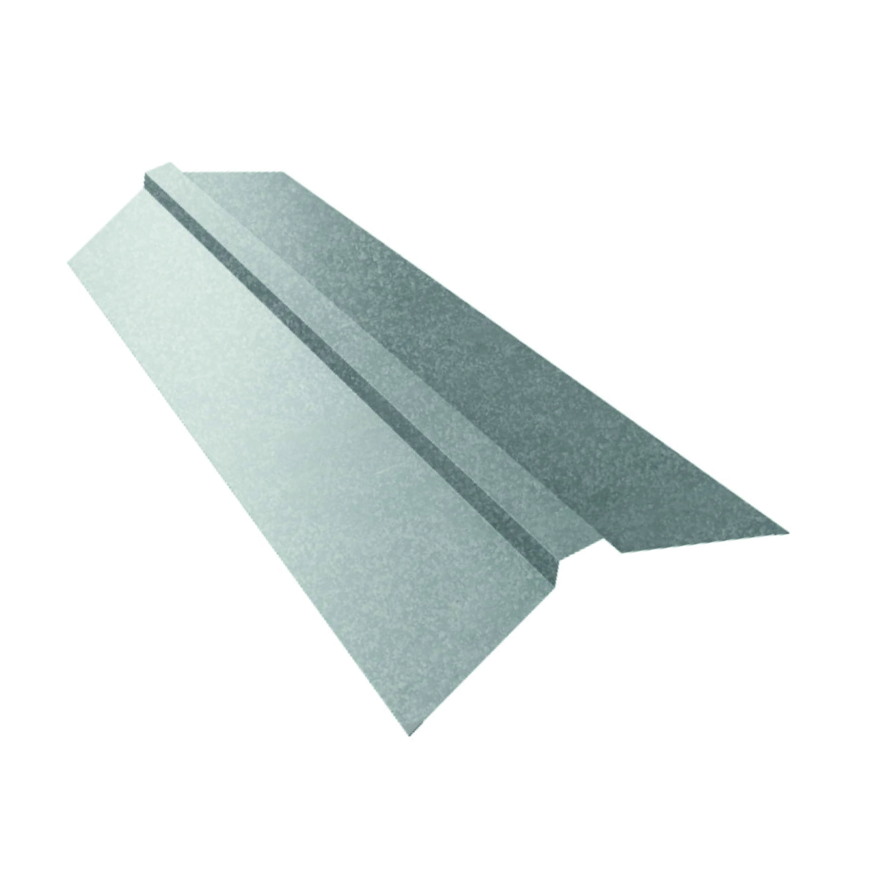 Планка конька прямоугольного 115х30х115 0,45 Zn GRL