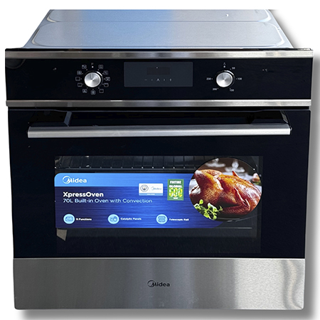 Духовой шкаф встраиваемый Midea MO69110GBX черный