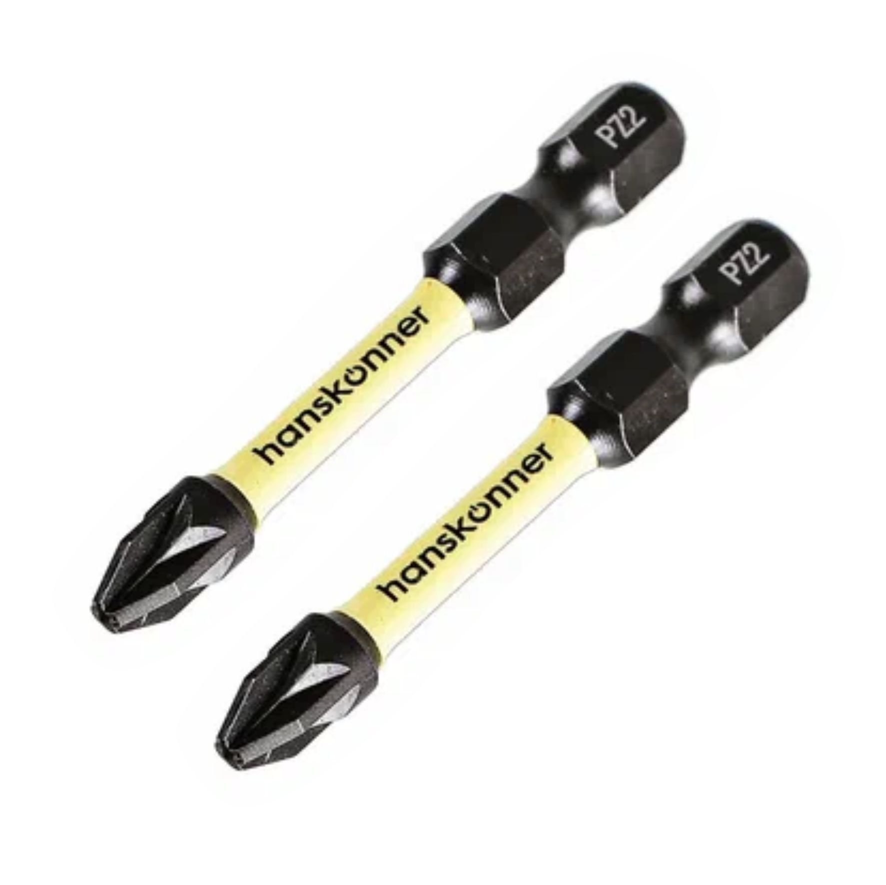 Биты Hanskonner HPZ2-50-2T PZ2x50мм, ImpactPower, торсионные, 2шт