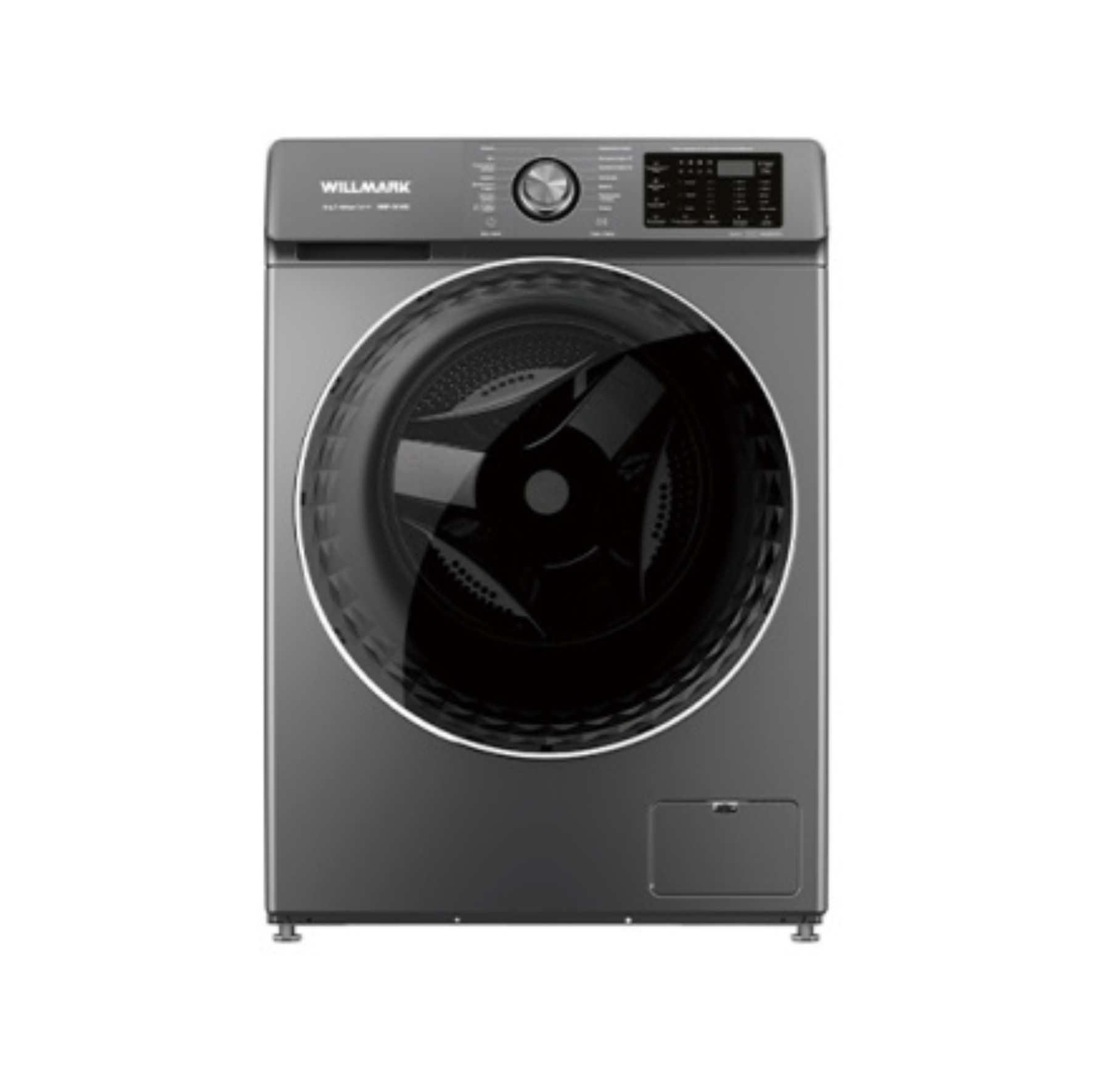 Стиральная машина 10кг WILLMARK WMF-1014IG графит с дисплеем