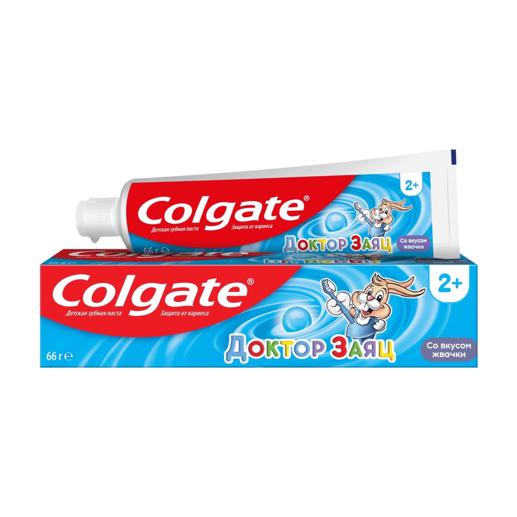 Зубная паста Colgate Доктор заяц, вкус жвачки 50г