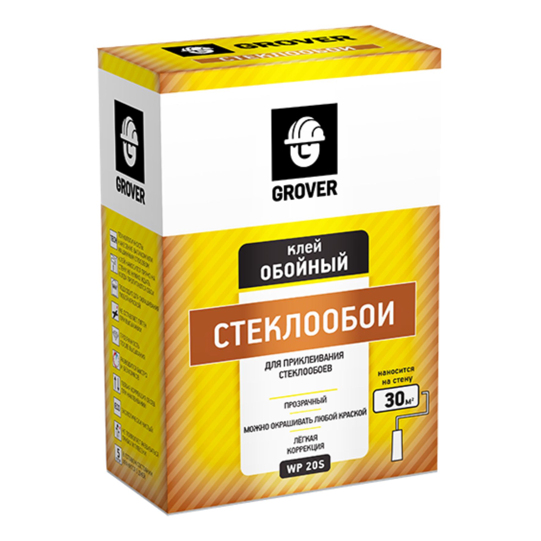 Клей обойный Grover Стеклообои WP-30S 300г