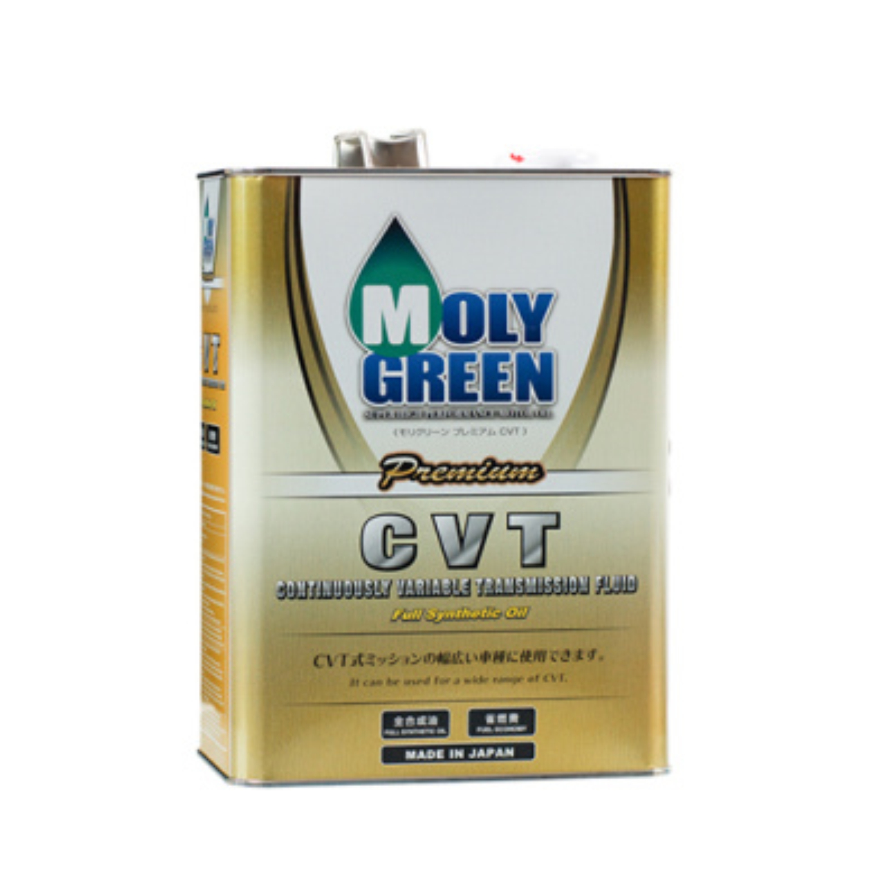 Масло трансмиссионное CVTF, 4 л MolyGreen Premium