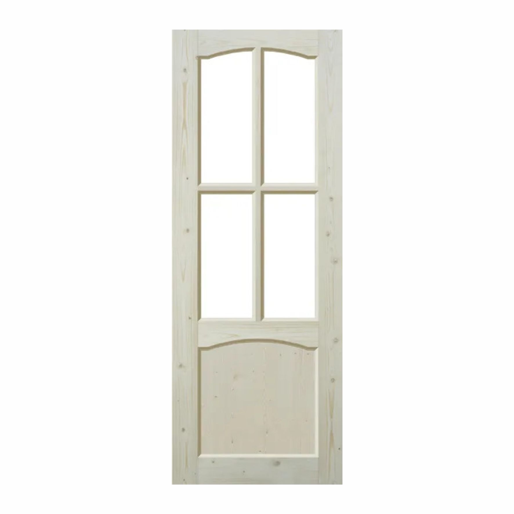 Дверь деревянная "ДОФ-АА" 800х2000мм сосна / Wooden interior door model "DOF-AA" 800х2000mm pine