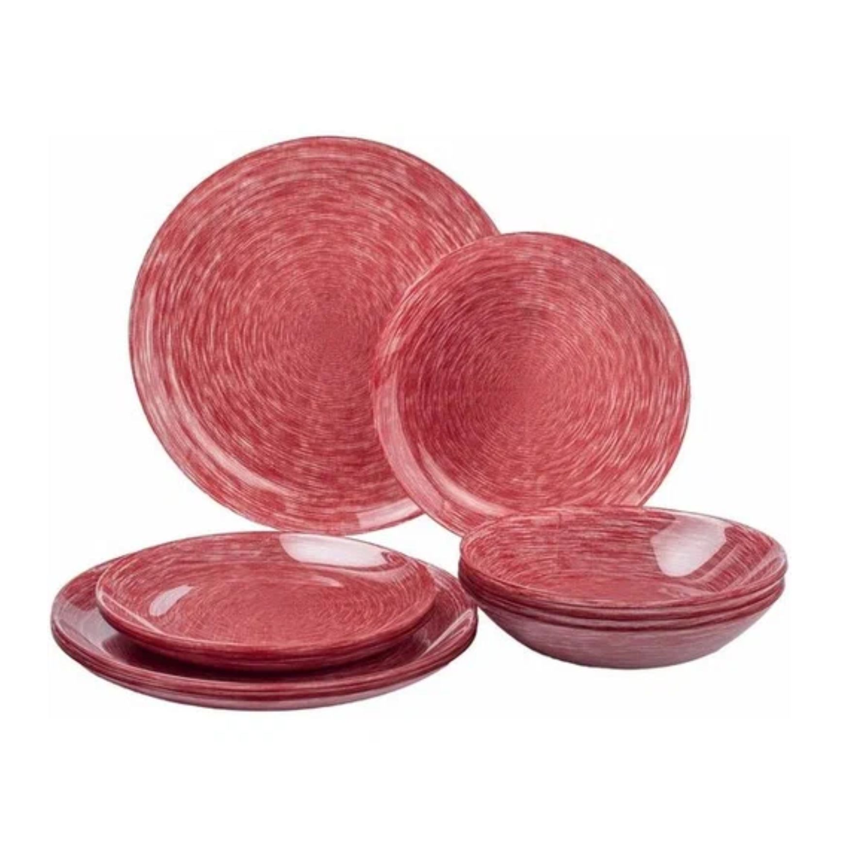 Набор посуды LUMINARC BRUSHMANIA TERRACOTTA 12пр