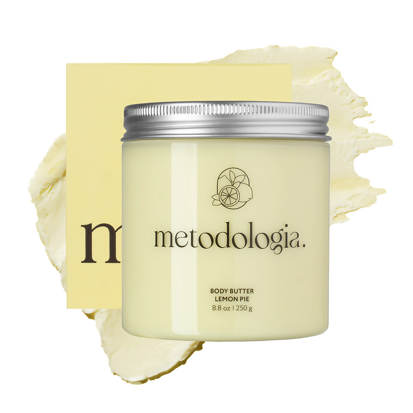 Баттер для тела Metodologia Lemon pie питательный 250г 66487