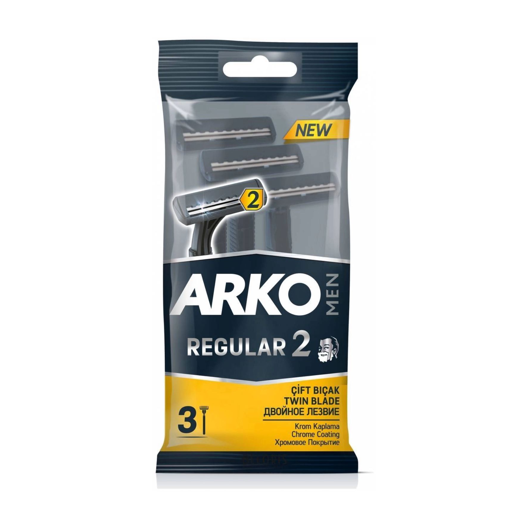 Бритва Arko Regular 2 (3 шт.) Т-2062