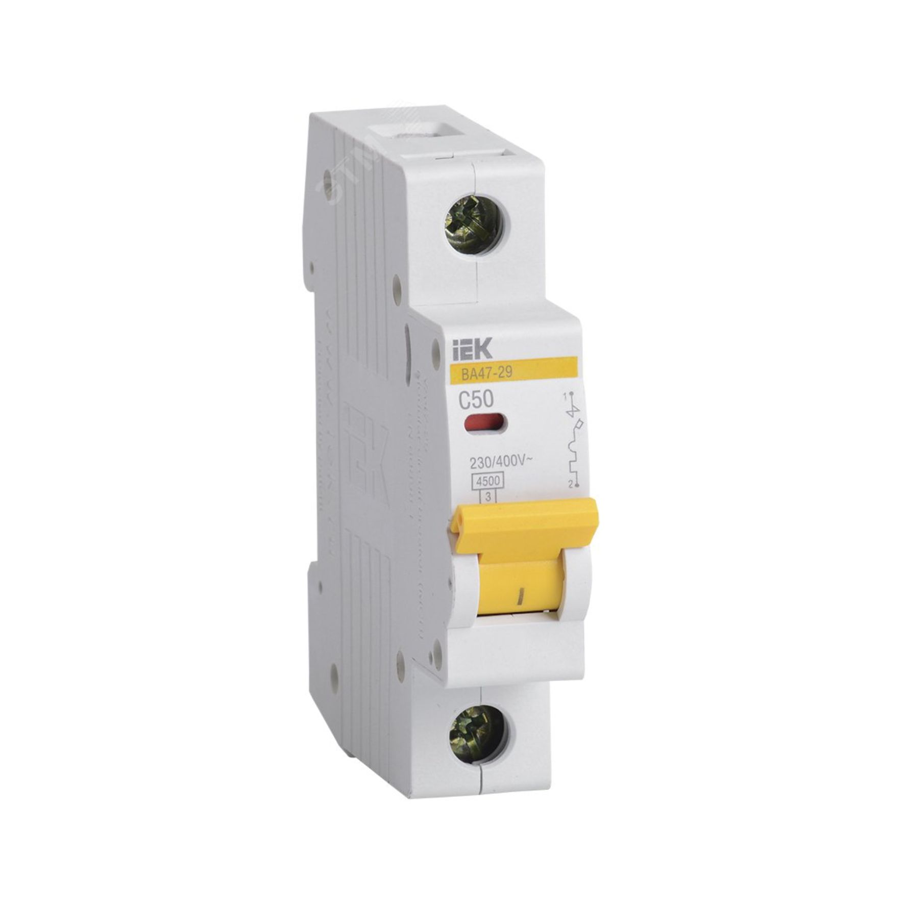 KARAT Авт. выкл. ВА47-29 1P C 50А 4,5кА IEK