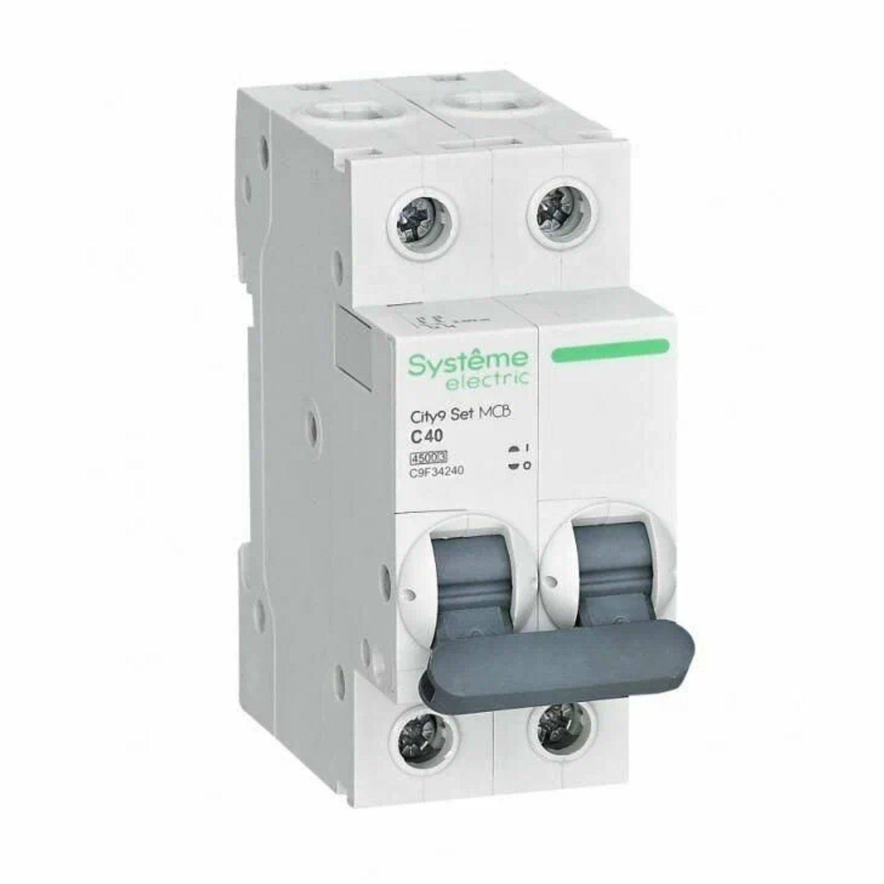 Выключатель автоматический модульный 2п C 40А 4.5кА City9 Set 230В SE C9F34240