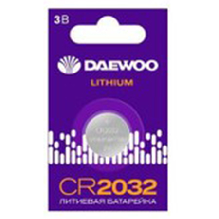 Элемент питания литиевый CR2016 3В 2021 BL-5 (уп.1шт) DAEWOO 5030145 RS
